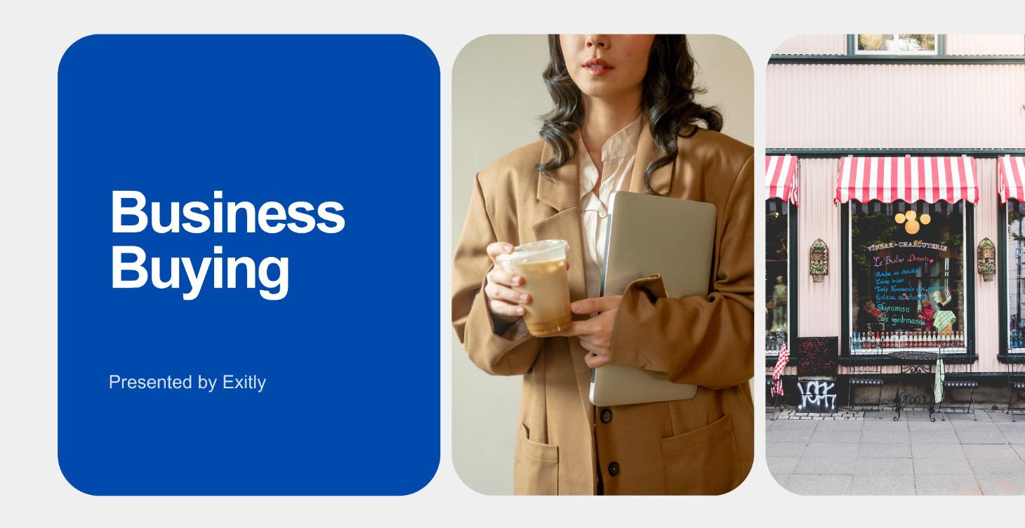 How to Buy Your First Business