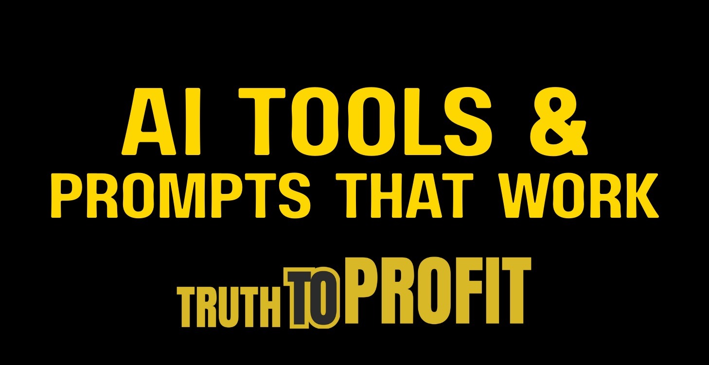 AI Tools & Prompts That Work