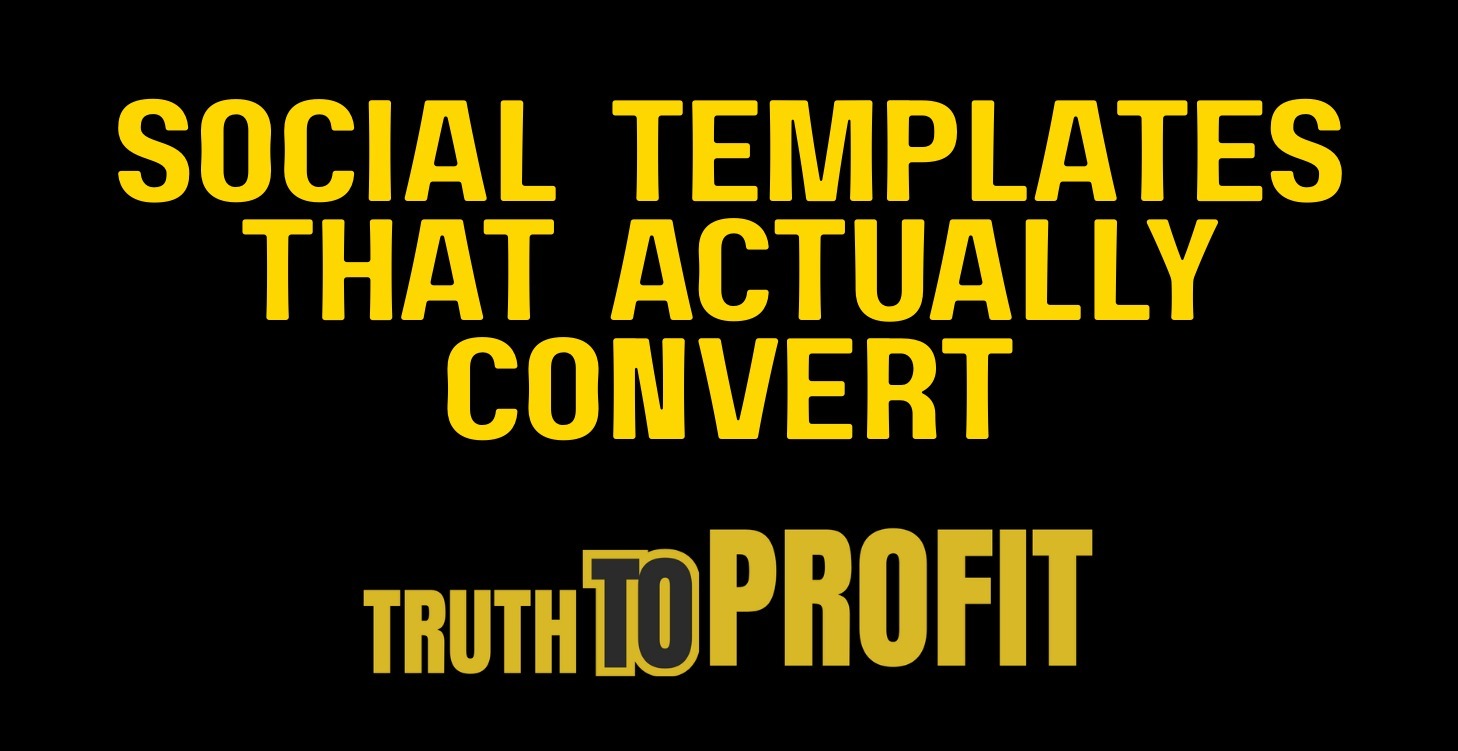 Social Templates That Actually Convert