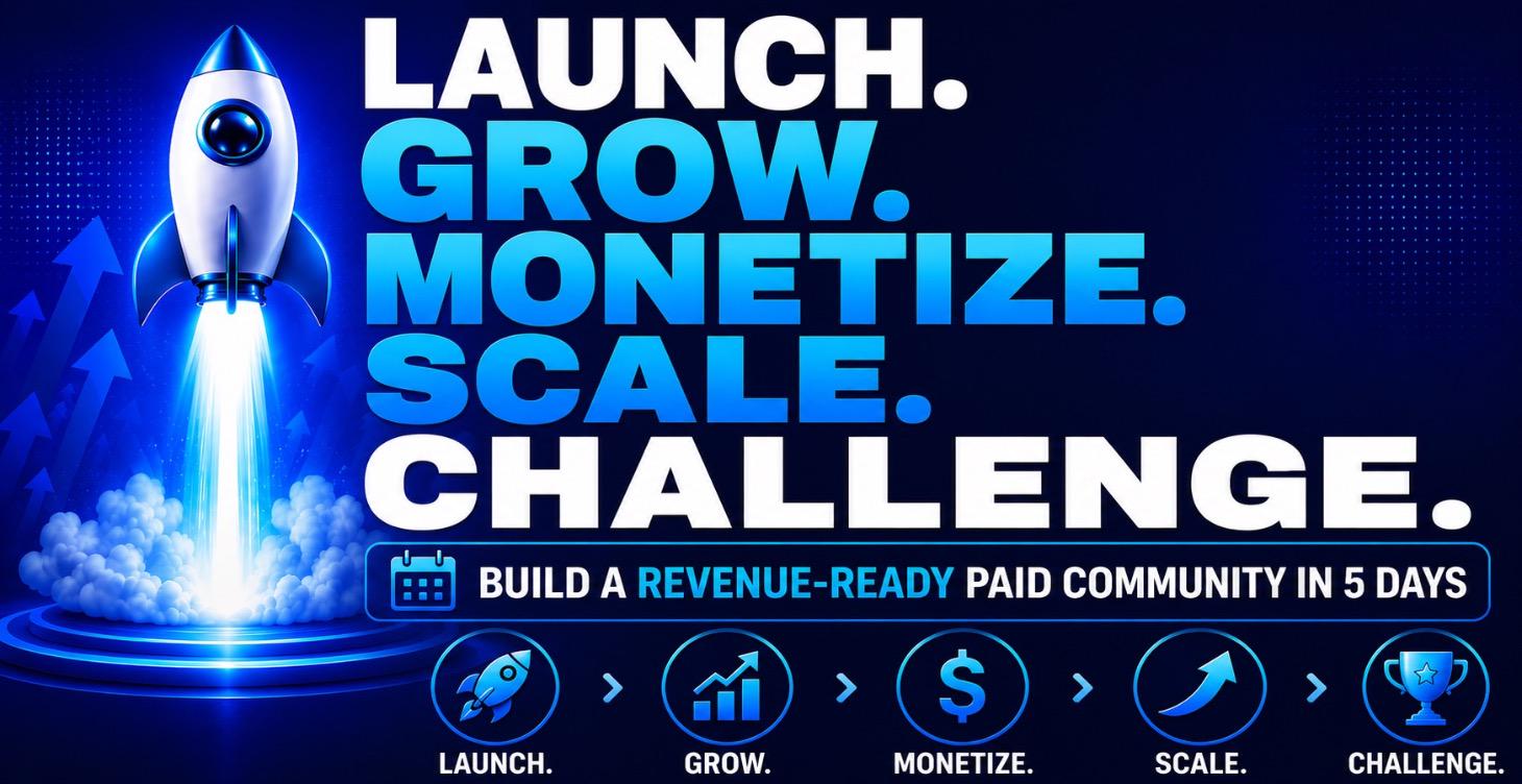 Launch. Grow. Scale. Challenge