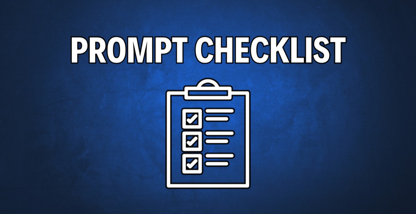 Prompt Checklist