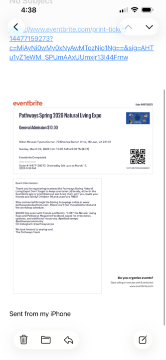 Spring 2026 natural living expo 