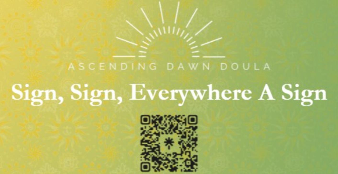 Sign, Sign, Everywhere A Sign