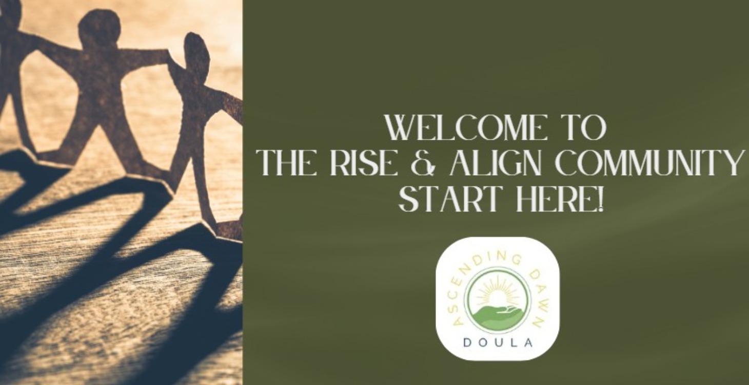 Welcome to the Rise & Align Lounge