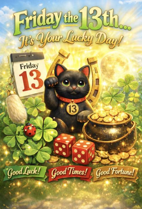 Friday the 13th: Make Your Own Luck 🍀