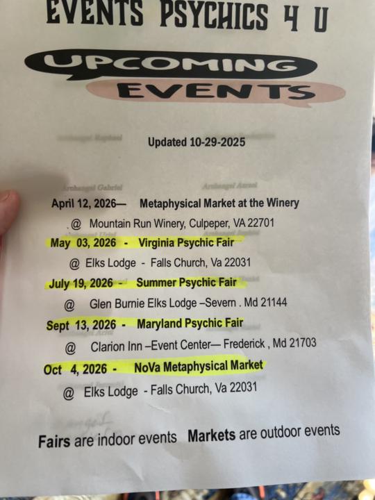 Events 