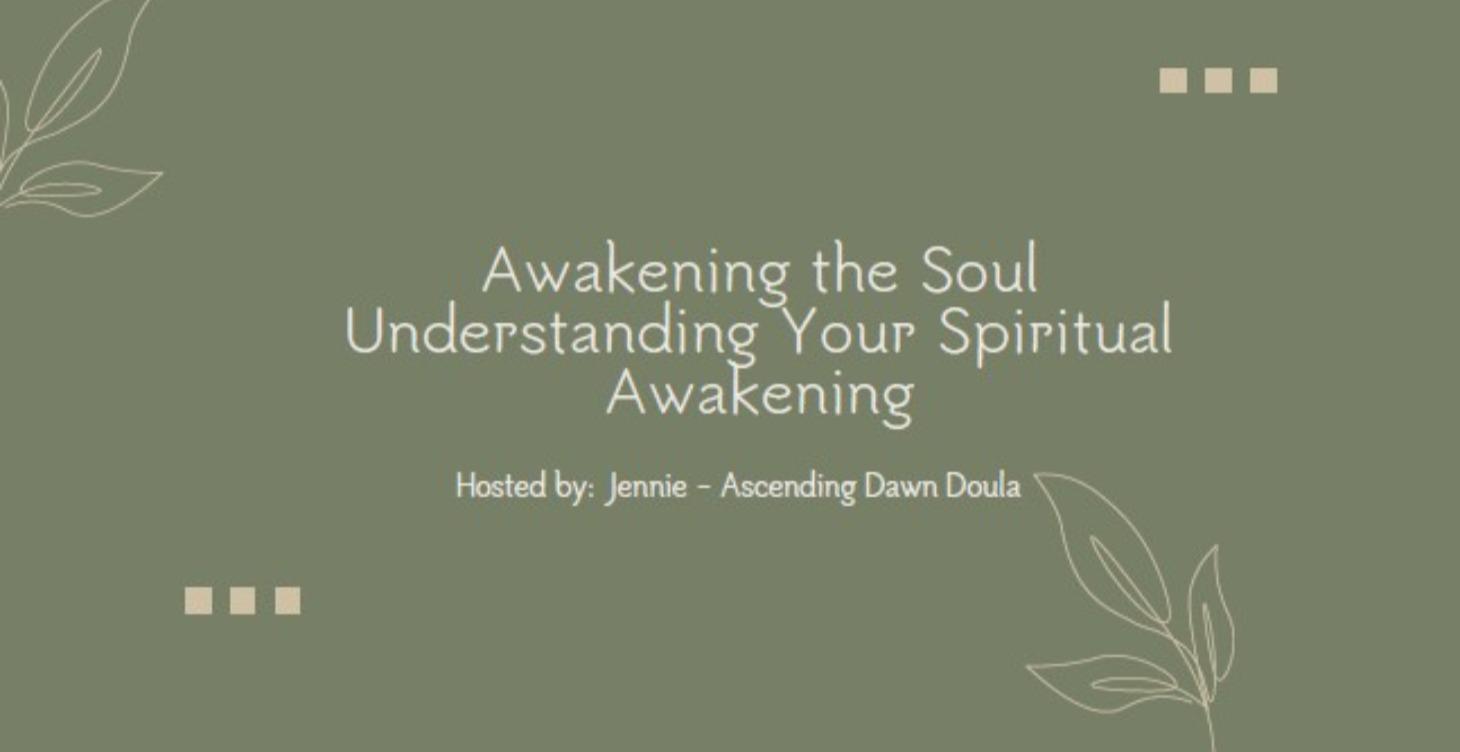 Understanding Your Spiritual Awakening (On Demand)