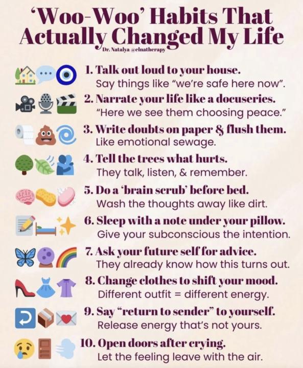 Fun Share - Woo Woo Habits…