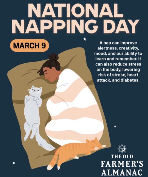 Happy National Napping Day!