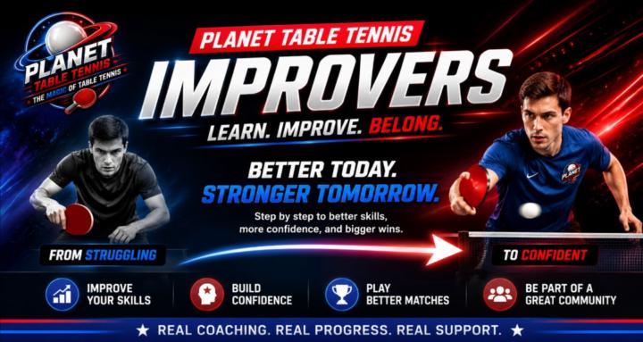 Planet Table Tennis Improvers 