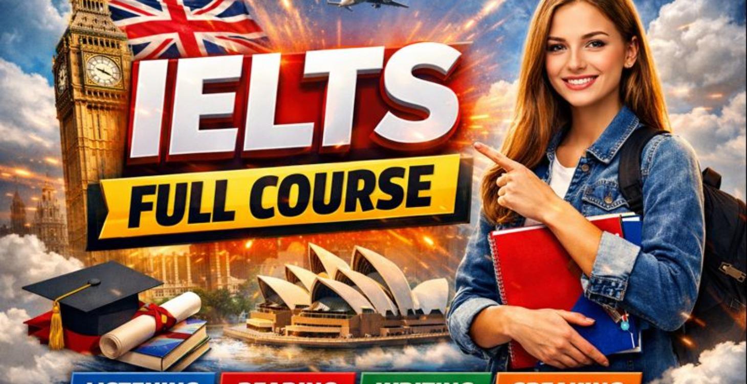 Full IELTS Training Course: Improve ALL your Skill