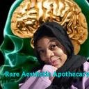 Logo <mark>Rare</mark> Aesthetic Apothecary V