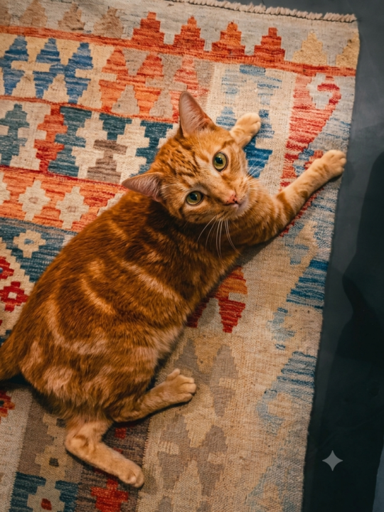 Introducing our cat, Leo