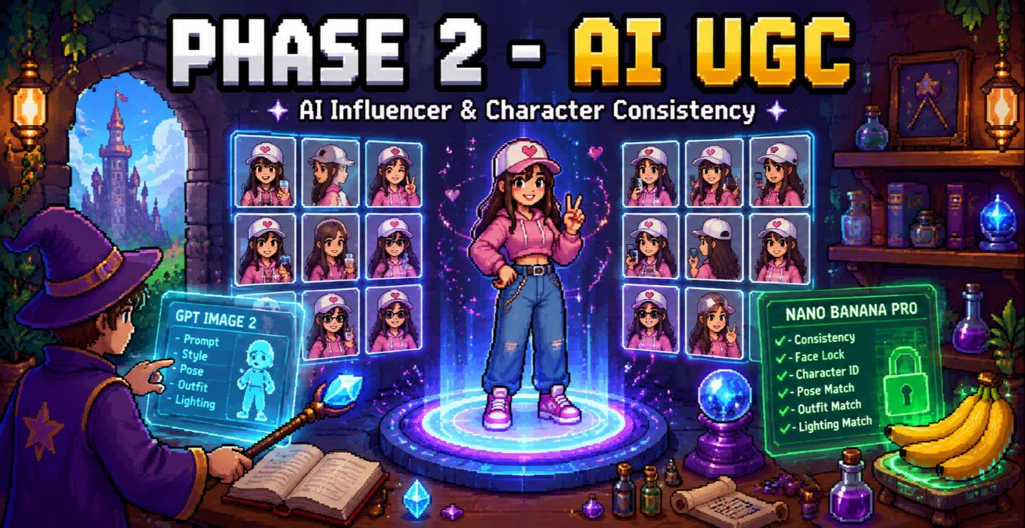 Phase 2 – AI Influencers & Consistency