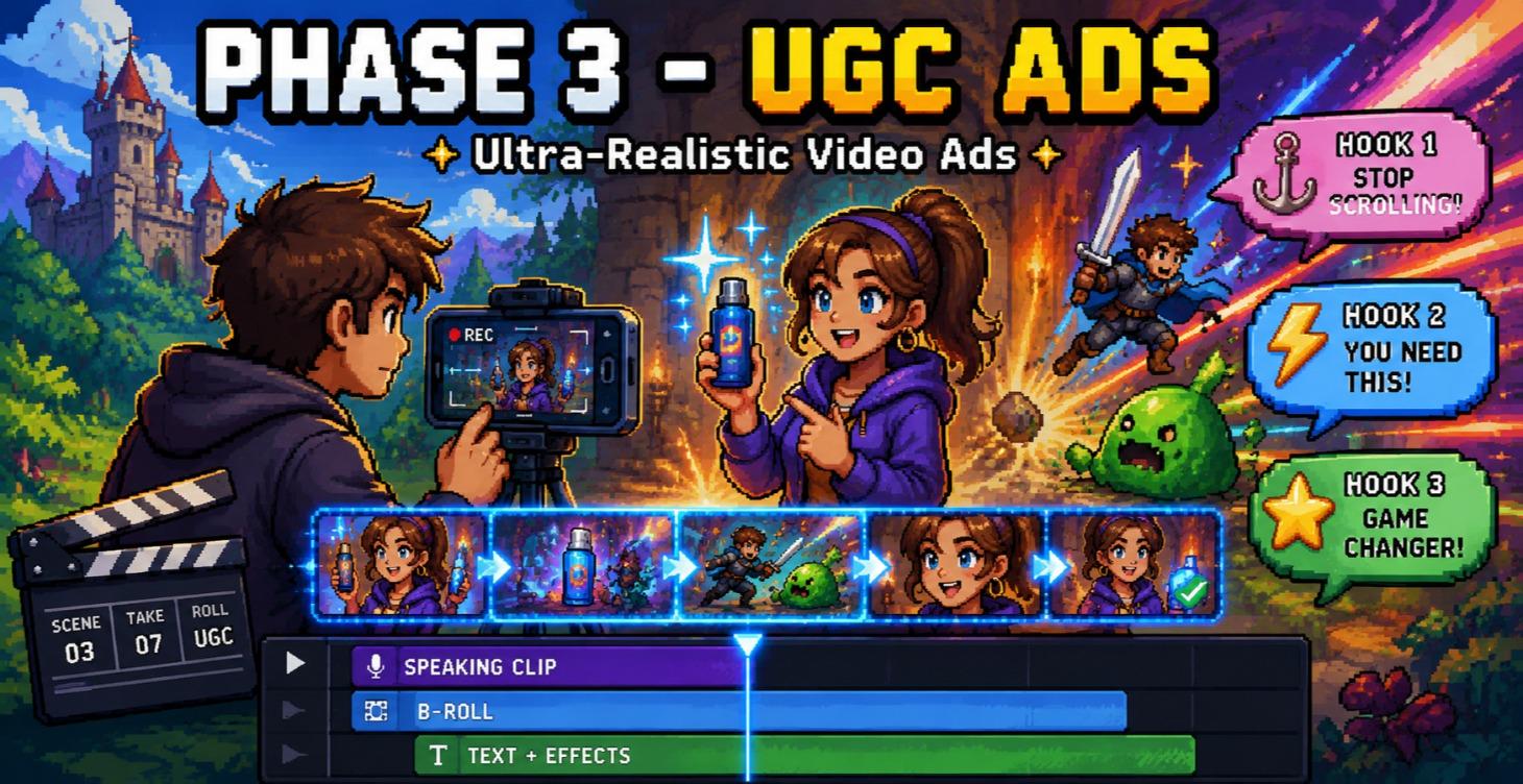 Phase 3 – Ultra-Realistic UGC Ad