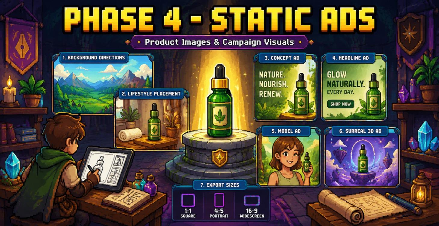 Phase 4 – Product Images and Static Ads