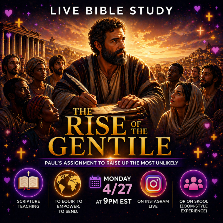 Live Bible Study Tonight: The Rise of the Gentile