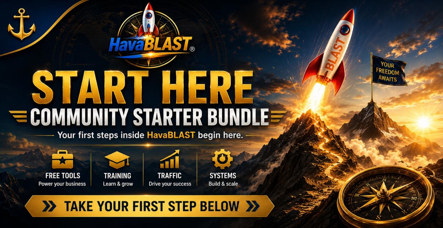 🚀 Start Here – Your Community Starter Bundle