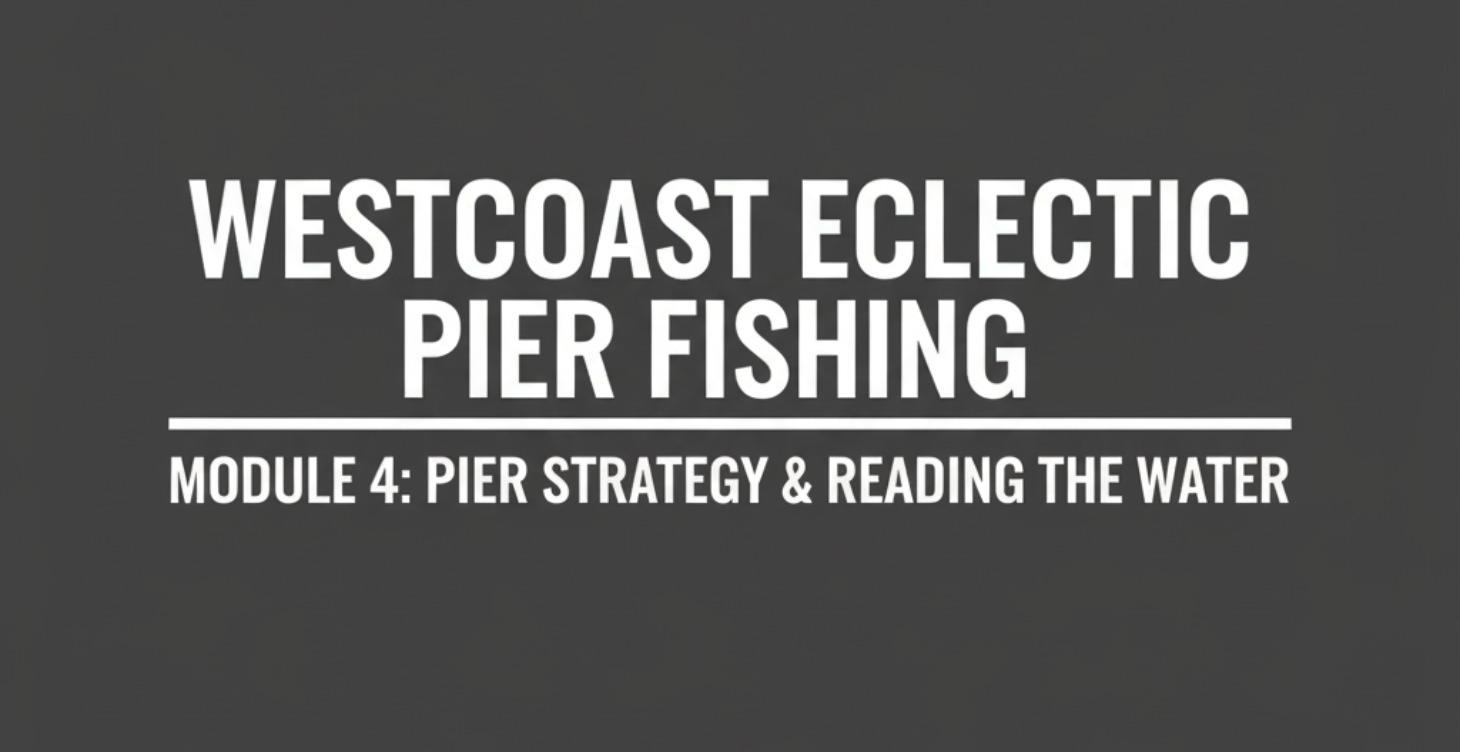 Module 4: Pier Strategy & Reading the Water 🧭
