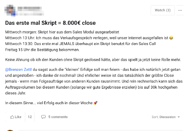 Verkaufsskript richtig anwenden