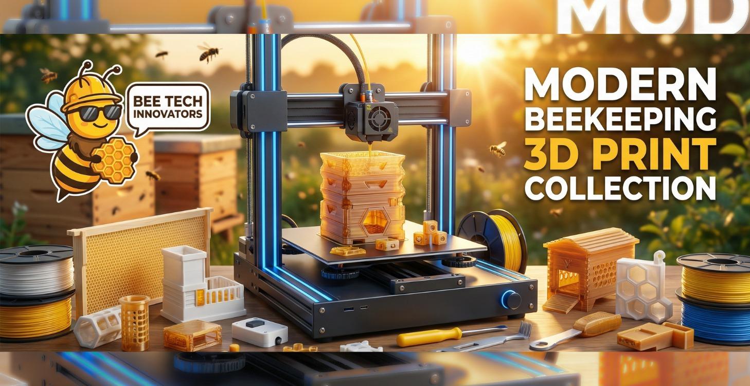 Beekeeping 3D prints