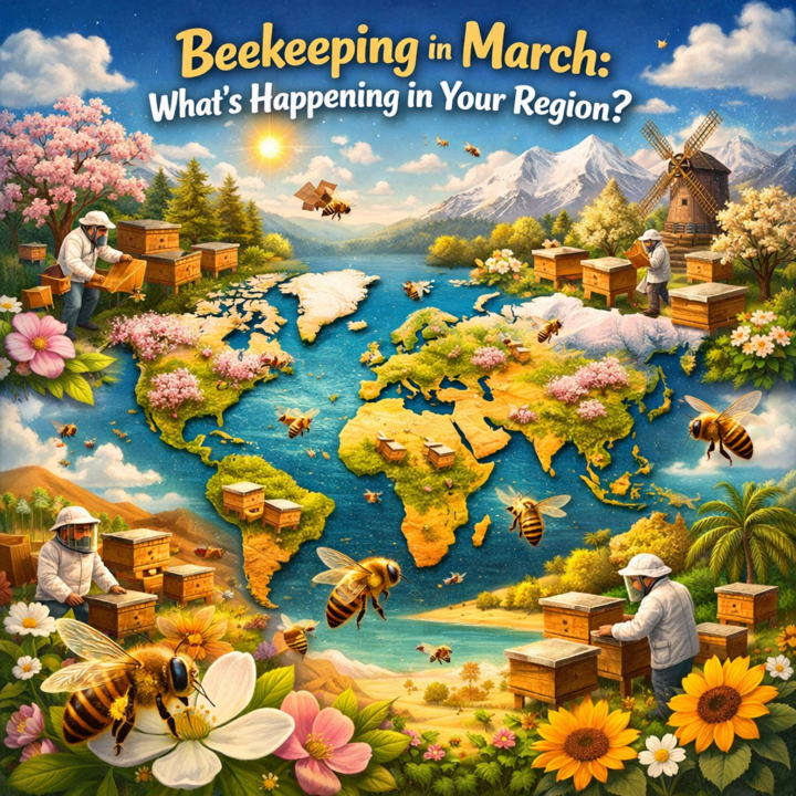 🐝 Beekeepers around the world – what’s happening in your apiary right now?