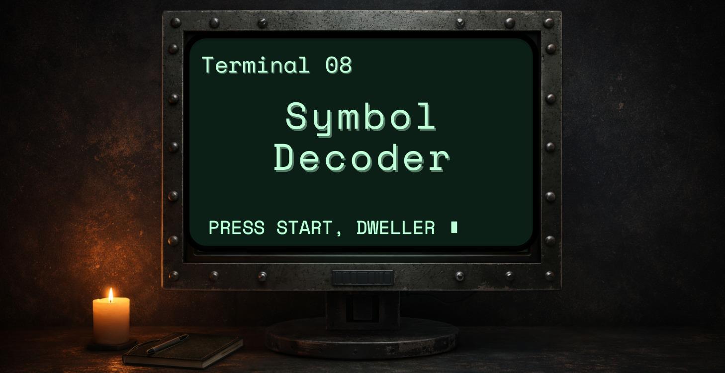 Terminal 08, Symbol Decoder