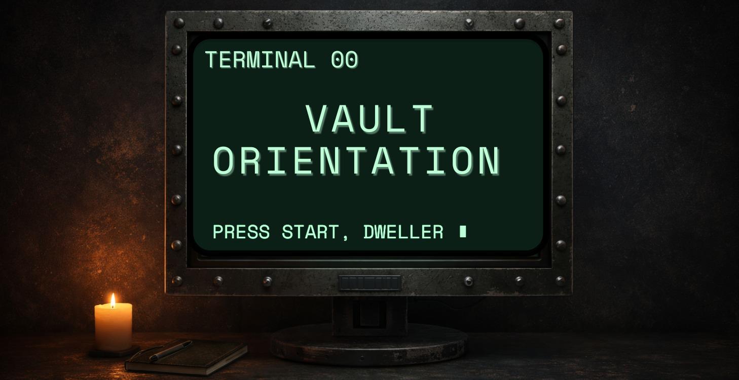 Terminal 00, Vault Orientation