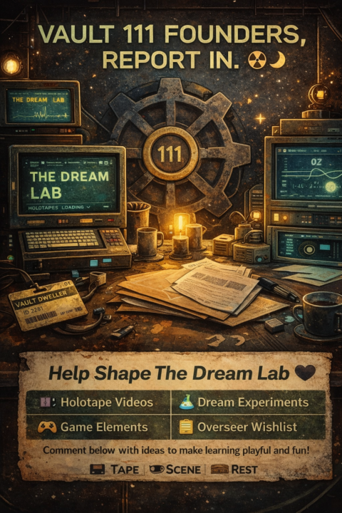 Vault 111 Founders, report in. ☢️🌙