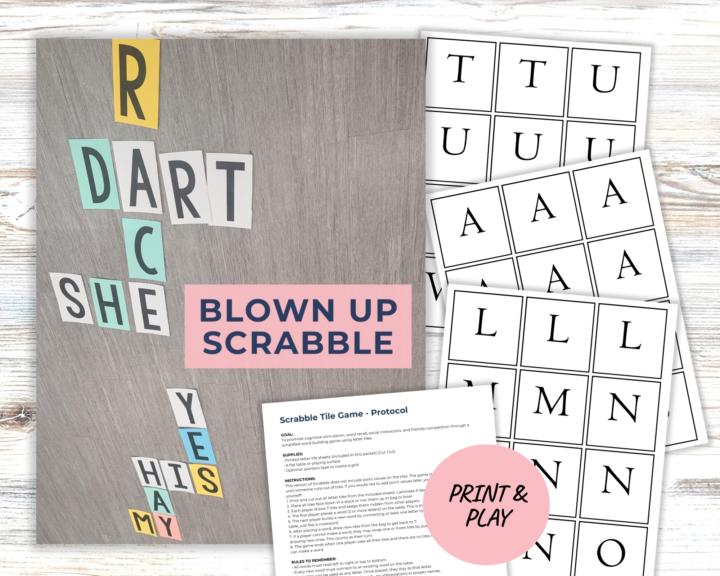 Floor Scrabble