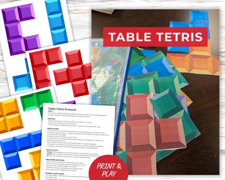 FREE - TABLE TETRIS