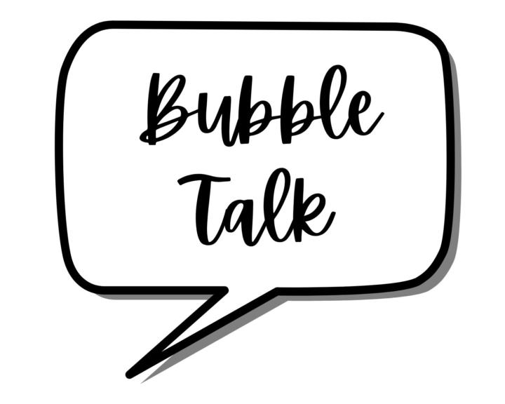 Activity Idea - Game: Bubble Talk