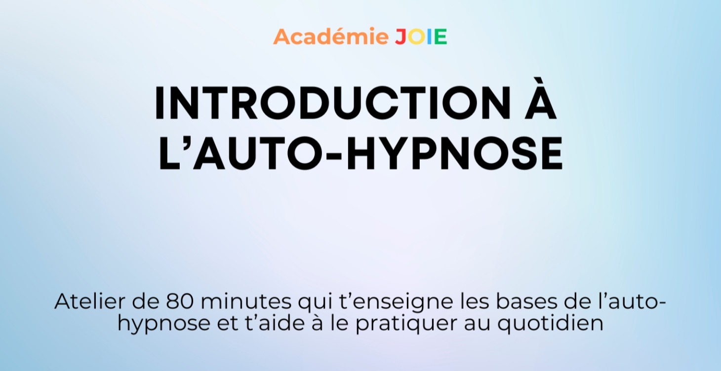 Introduction à l'auto-hypnose