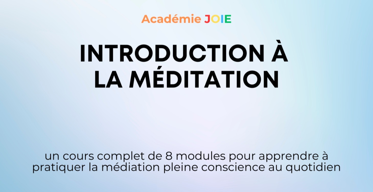 Introduction à la méditation pleine conscience