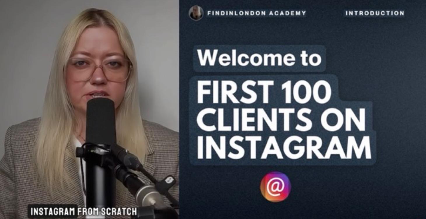 How to Get Your First 100 Clients on Instagram
