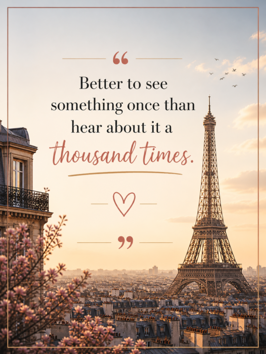 PARIS I'm coming...