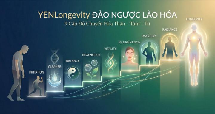 YENLongevity Đảo ngược lão hóa