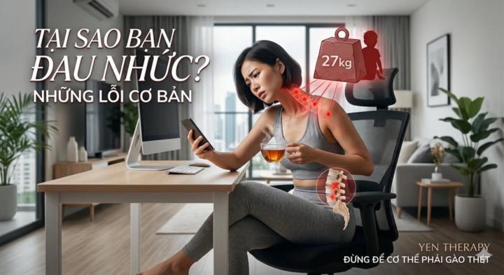 BẠN CÓ ĐANG "CÕNG" MỘT ĐỨA TRẺ 27KG TRÊN CỔ?