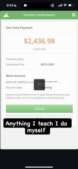 Anything I teach I do myself! 