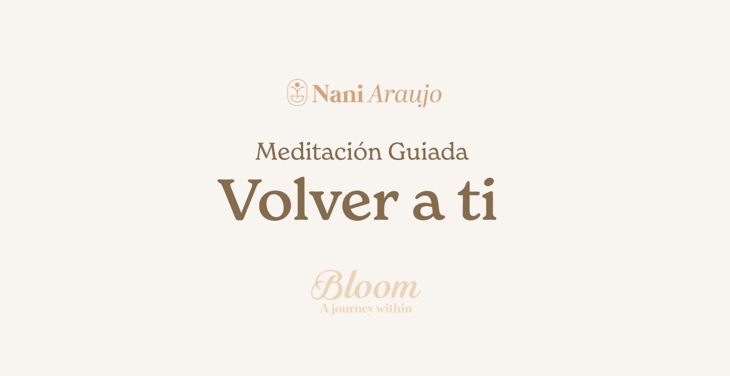 Meditación Volver a ti
