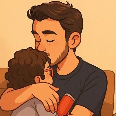 Daniel Un Papá Criando