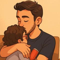 Daniel Un Papá Criando