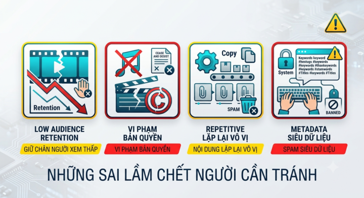 Những sai lầm "Chết Người" cần tránh
