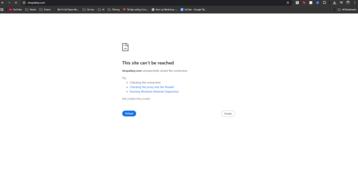 SHOP API KEY BỊ SẬP HAY SAO Ạ?