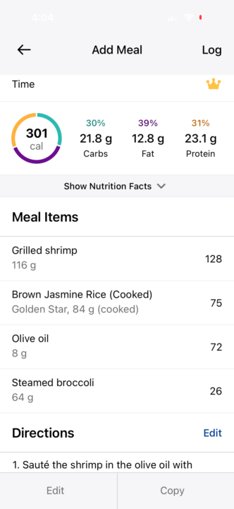 #balance meals baby