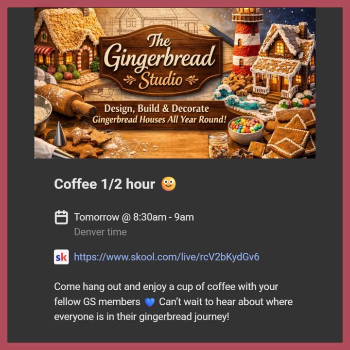 Reminder: Coffee With Kelli Here Tomorrow Morning