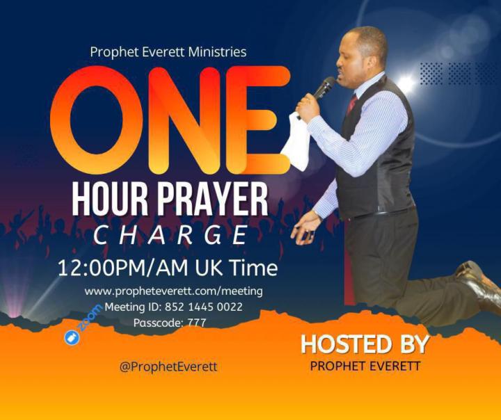1 Hour Prayer Charge