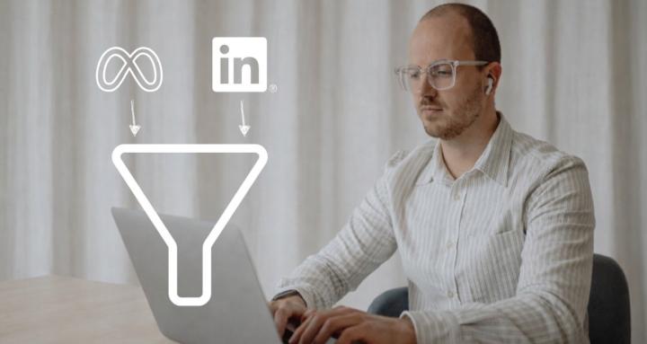 Hochpreis Meta & LinkedIn Ads