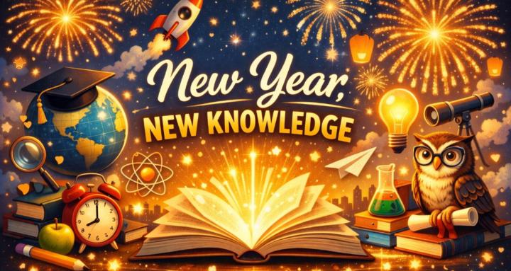 New Year and new knowledge