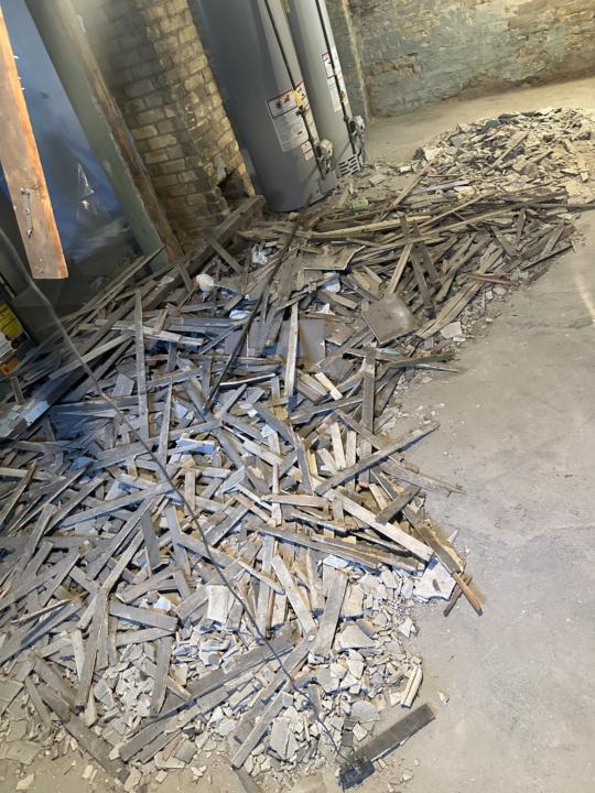 Junk job completed
